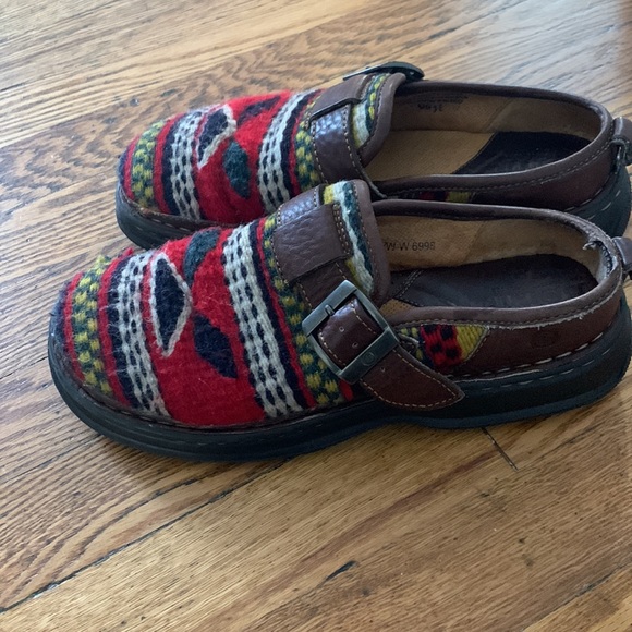 Born serape blanket mule shoes. Size 8/39 - Picture 3 of 7